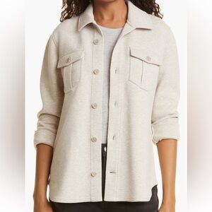 Club Monaco Cotton Blend Shirt Jacket